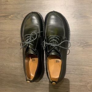 BIRKENSTOCK BLACK LEATHER TIMMINS LACE UP OXFORD MOC TOE SHOE SIZE 44/11M